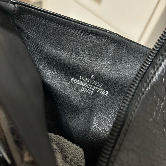 Women’s Black Leather ASOS Square Toe Side Zipper Chunky Block Heel Ankle Boots - Picture 7 of 10